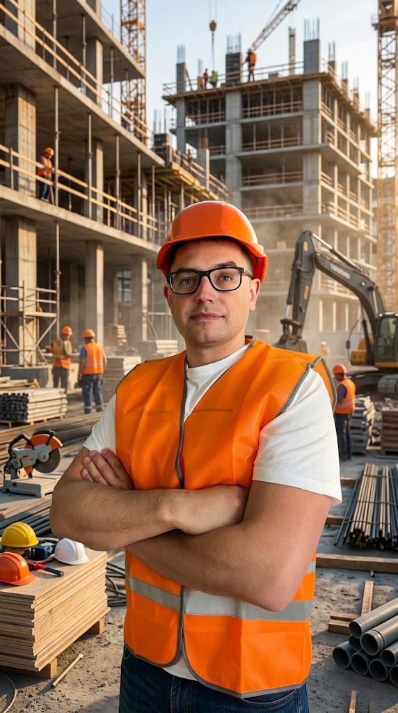 Mister Element on a jobsite